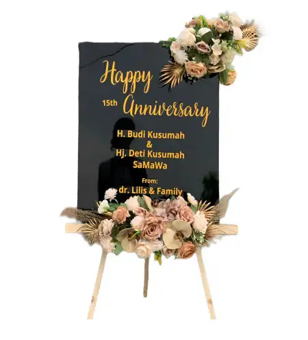 Papan Bunga Akrilik Lok Bahu
